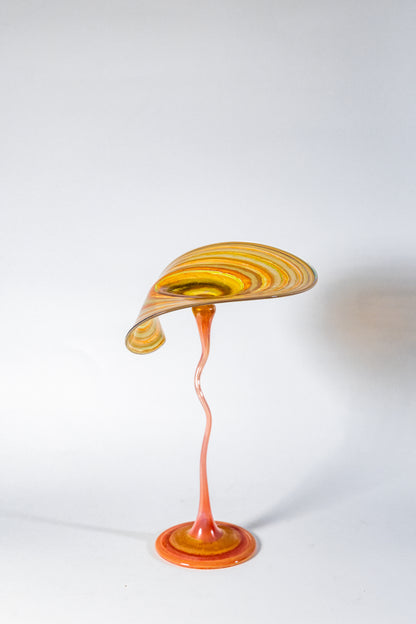 &nbsp;Candle Chalice — Radiant Sun in Handblown Glass