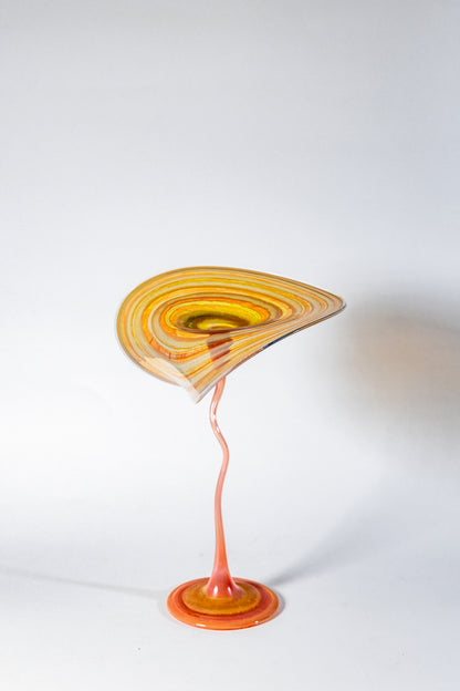 &nbsp;Candle Chalice — Radiant Sun in Handblown Glass