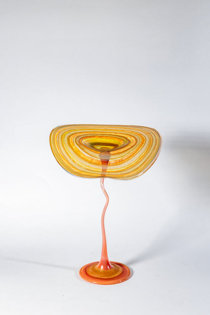 &nbsp;Candle Chalice — Radiant Sun in Handblown Glass