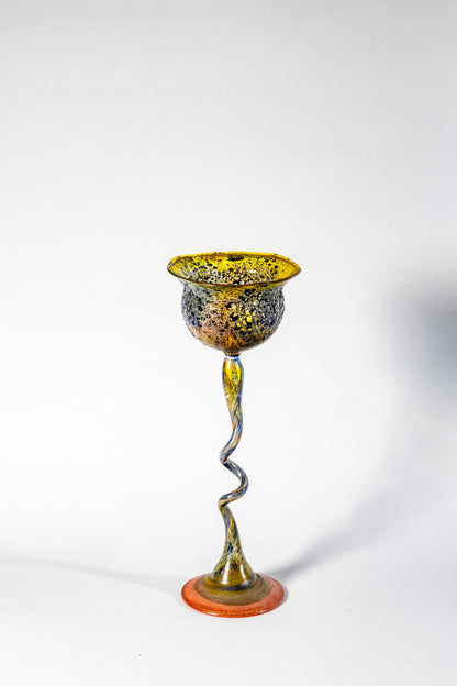 Candle Chalice — Fire Captured in Glass