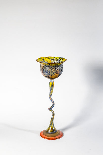 Candle Chalice — Fire Captured in Glass