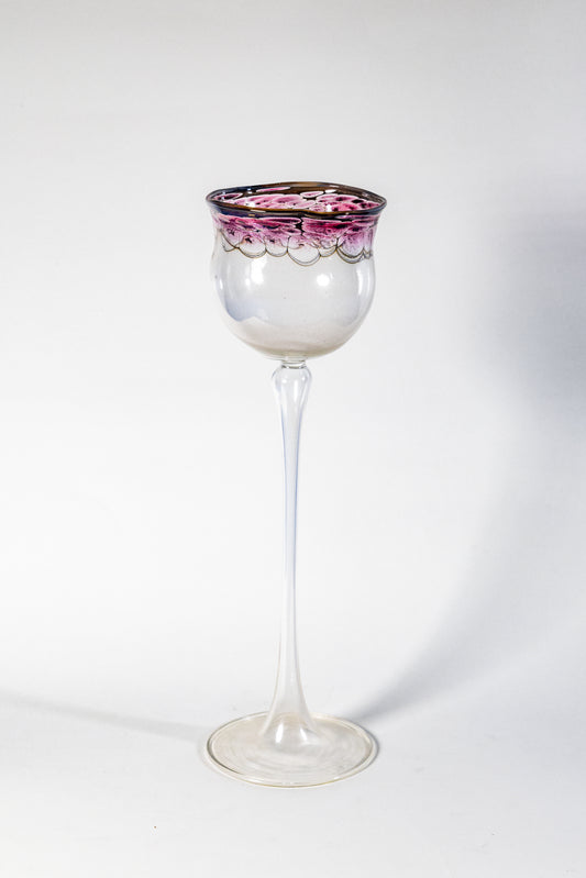 Candle Chalice — A Bloom of Light and Glass