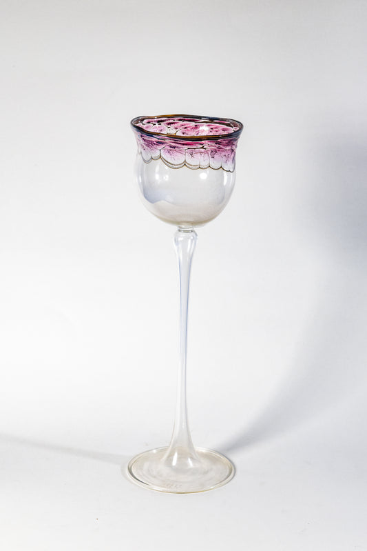 Candle Chalice — A Bloom of Light and Glass