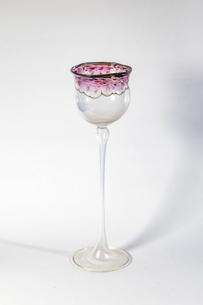 Candle Chalice — A Bloom of Light and Glass