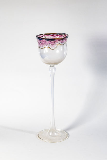 Candle Chalice — A Bloom of Light and Glass