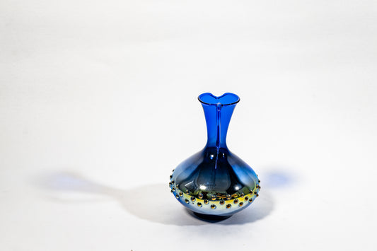 Handblown Cobalt Art Glass Piece