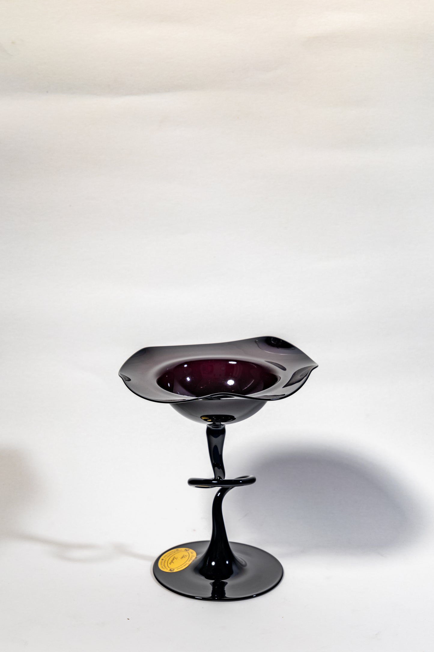 Handblown Curve Goblet