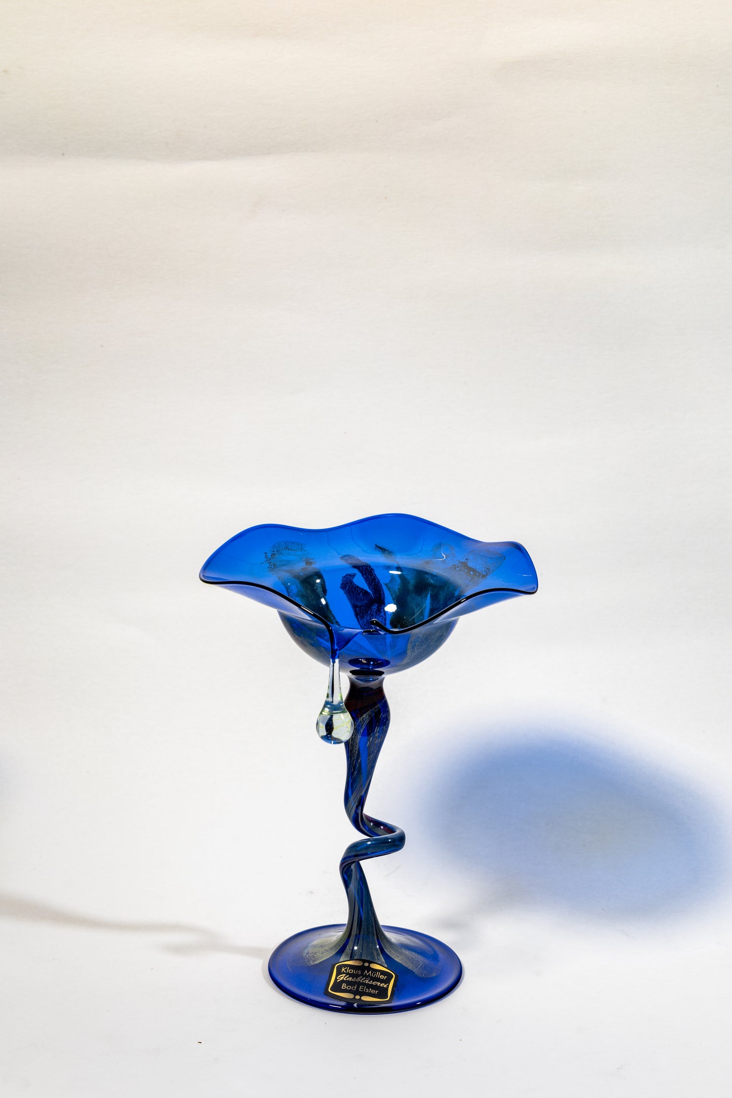 Azure Twist Bloom Goblet