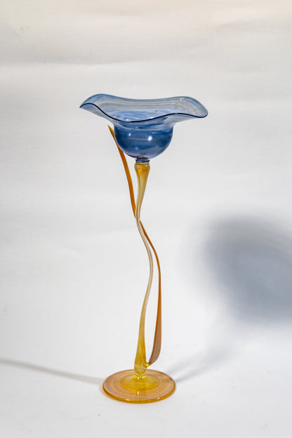 Twisted Stem Art Glass Creation