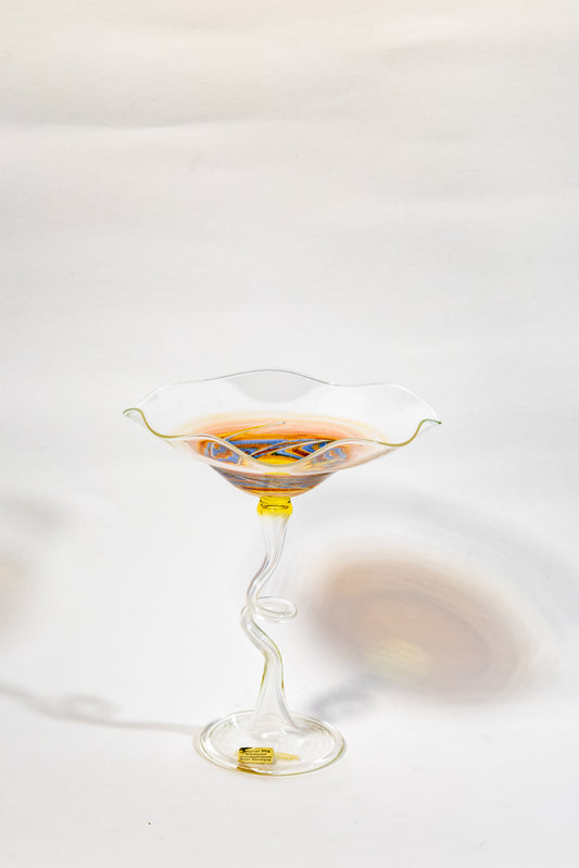 Murano Art Glass Container