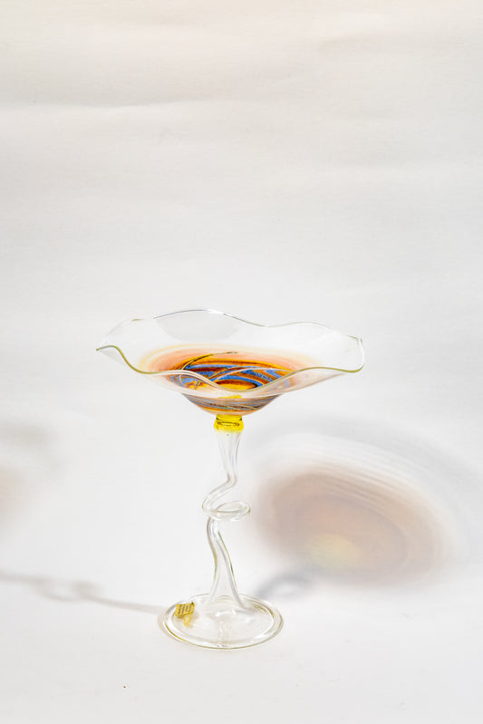 Murano Art Glass Container