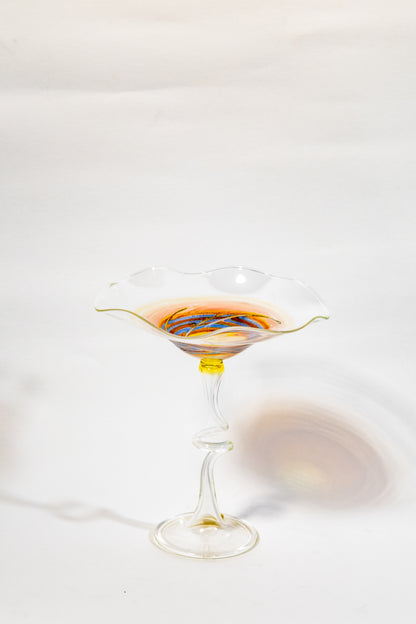 Murano Art Glass Container