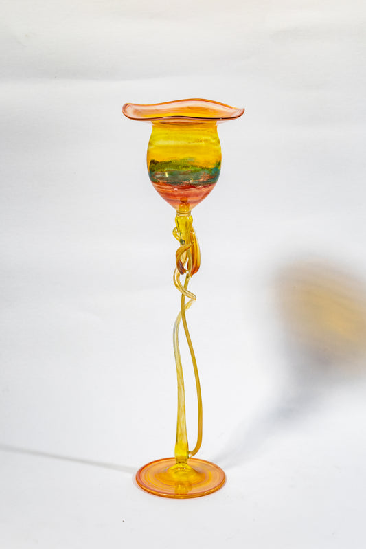 Murano Handblown Art Glass Vase