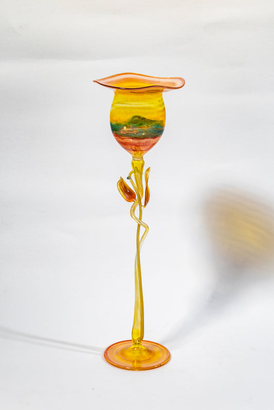 Murano Handblown Art Glass Vase