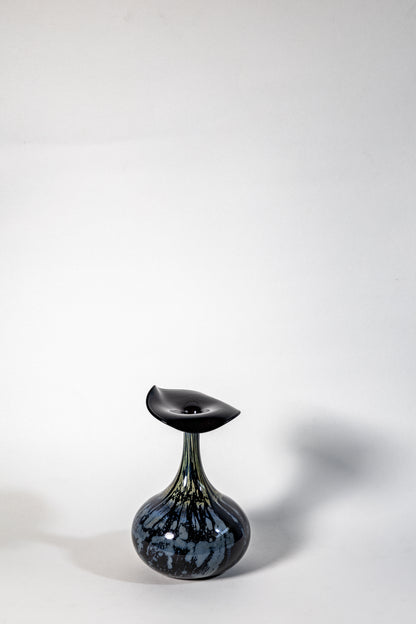Nocturne Vase – Handblown Studio Art Glass, Germany