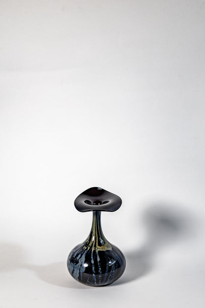 Nocturne Vase – Handblown Studio Art Glass, Germany