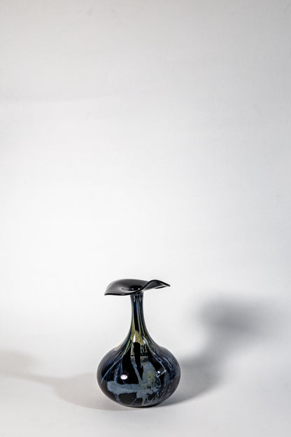 Nocturne Vase – Handblown Studio Art Glass, Germany