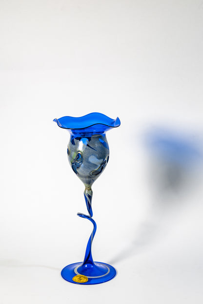 Handblown Art Glass-tealight holder