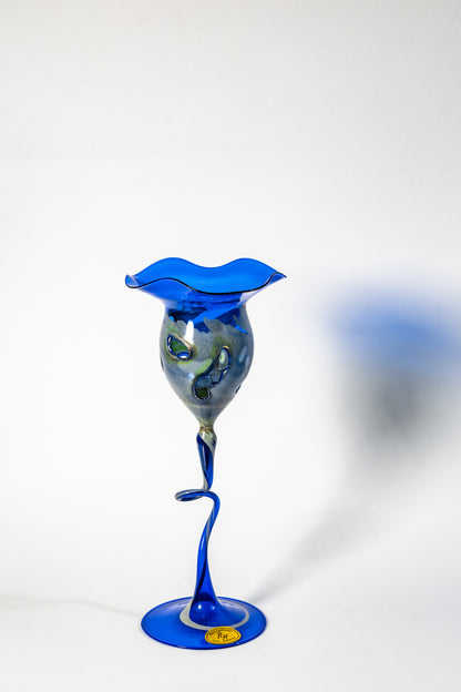 Handblown Art Glass-tealight holder