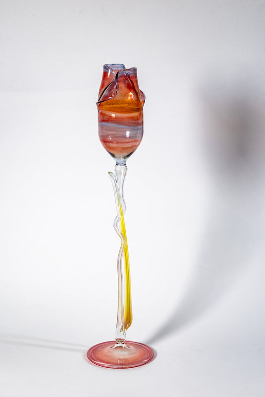 Rosso Fiorito – Murano Art Glass, Italy