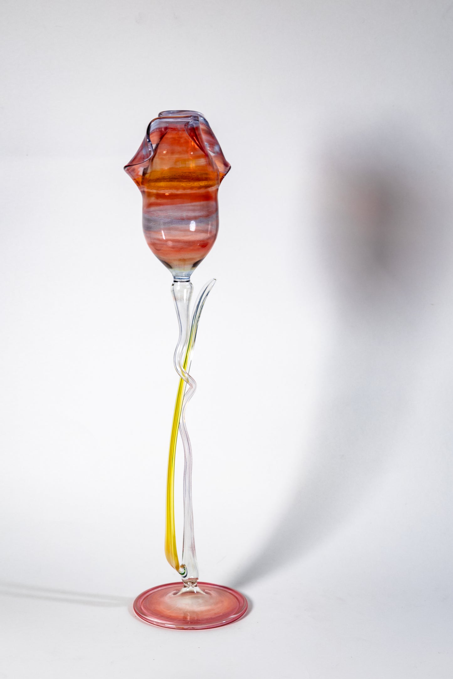 Rosso Fiorito – Murano Art Glass, Italy