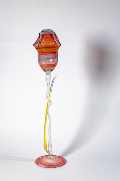 Rosso Fiorito – Murano Art Glass, Italy