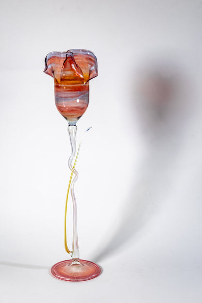 Rosso Fiorito – Murano Art Glass, Italy