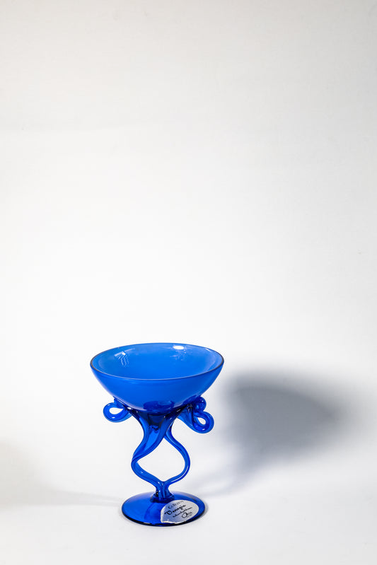 Candle Chalice — Fluid Elegance in Krosno Glass