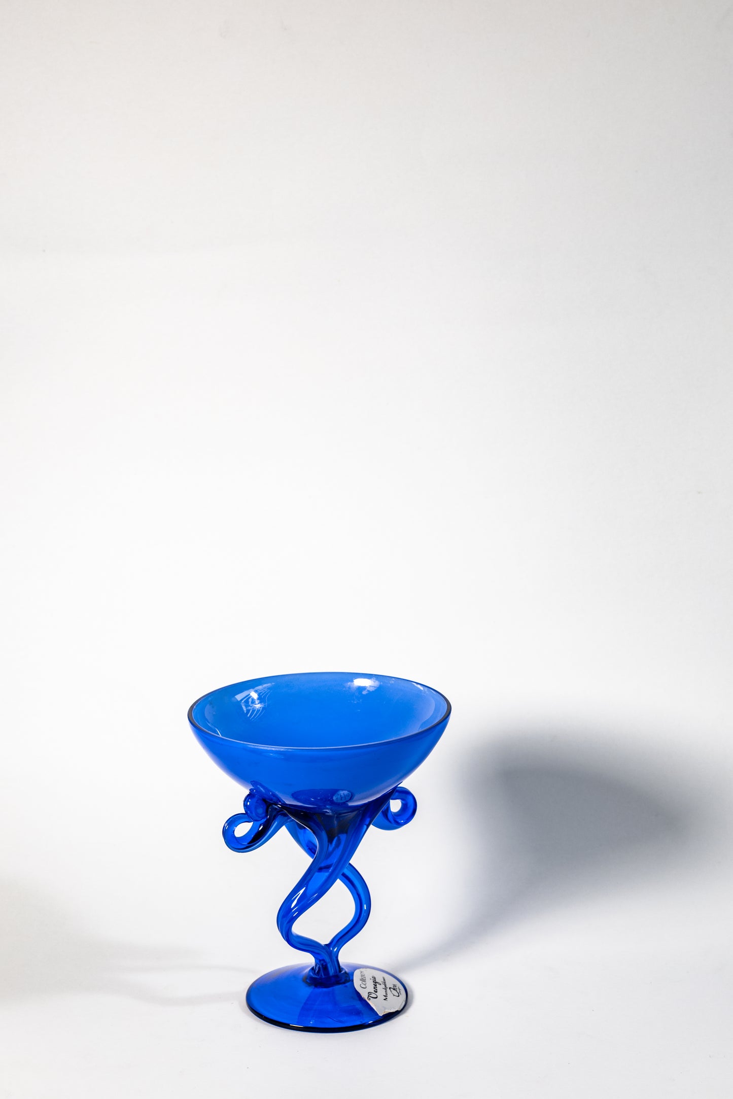 Candle Chalice — Fluid Elegance in Krosno Glass