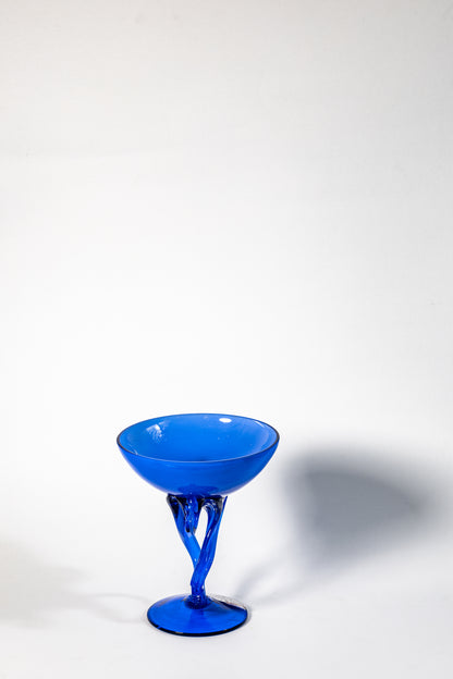 Candle Chalice — Fluid Elegance in Krosno Glass