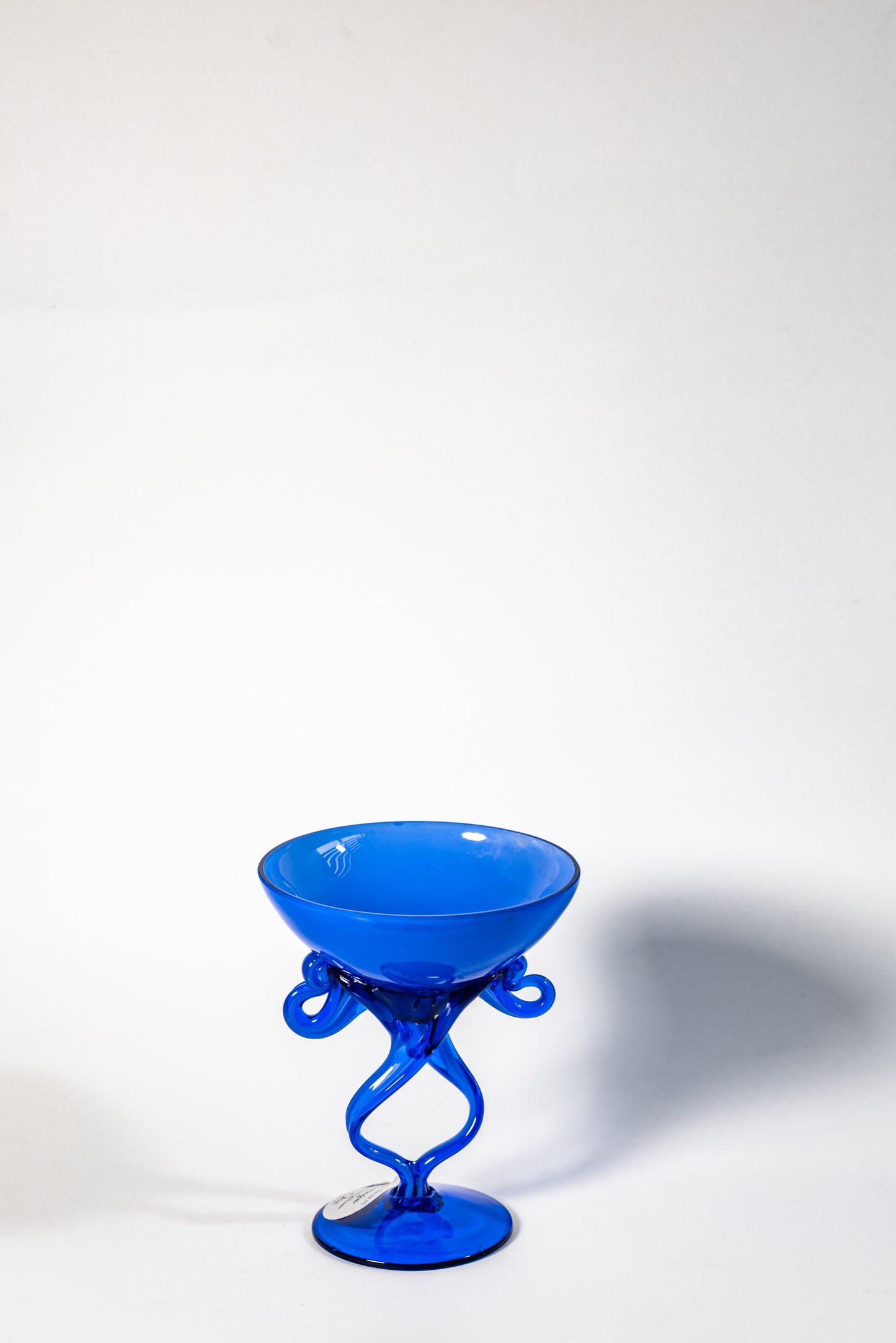 Candle Chalice — Fluid Elegance in Krosno Glass