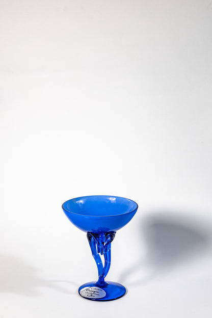 Candle Chalice — Fluid Elegance in Krosno Glass