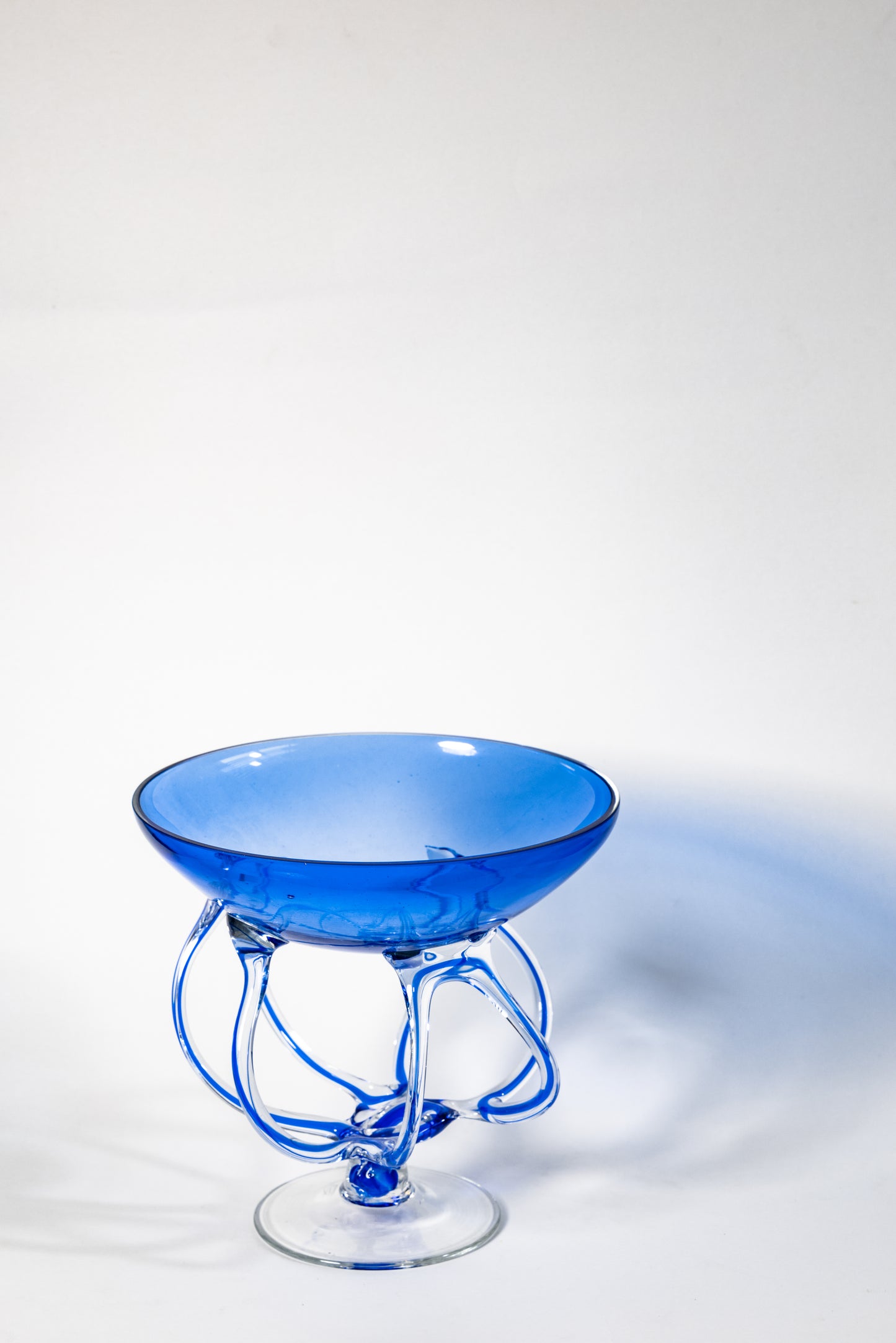 Candle Chalice — Bohemian Elegance in Handblown Glass