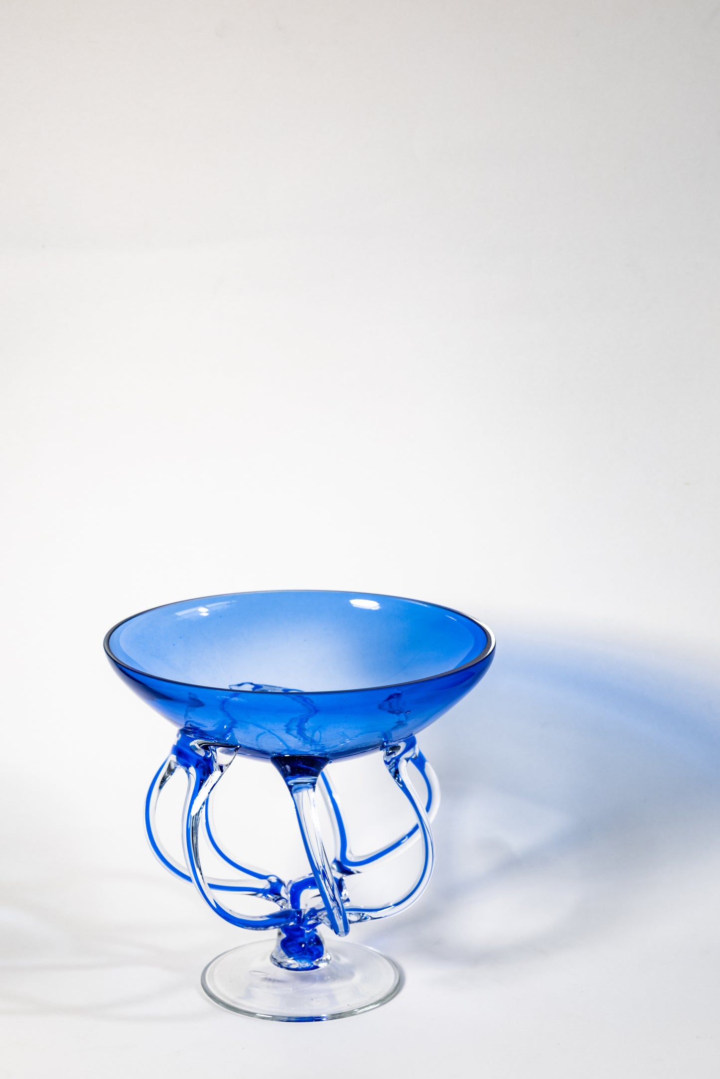 Candle Chalice — Bohemian Elegance in Handblown Glass