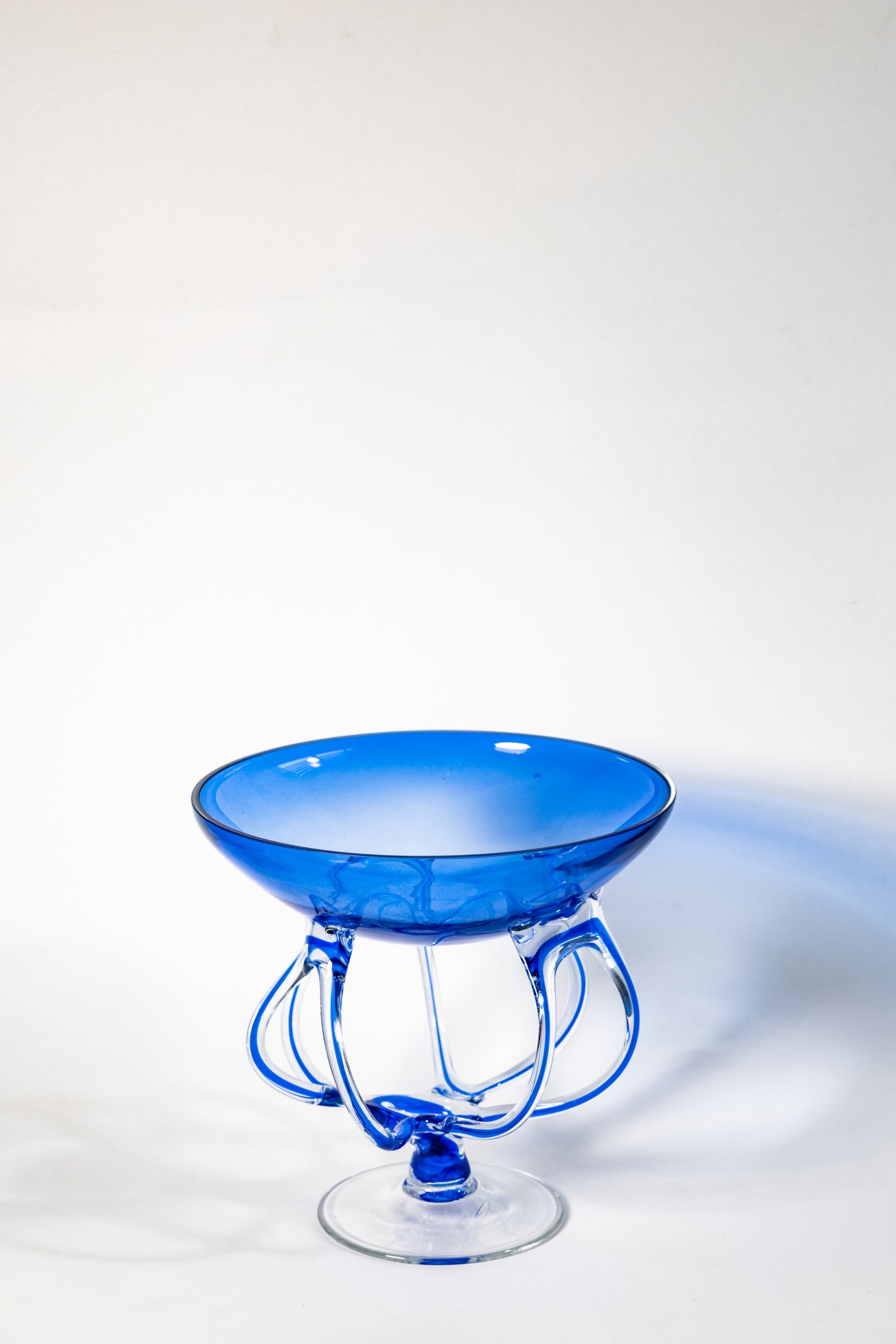 Candle Chalice — Bohemian Elegance in Handblown Glass