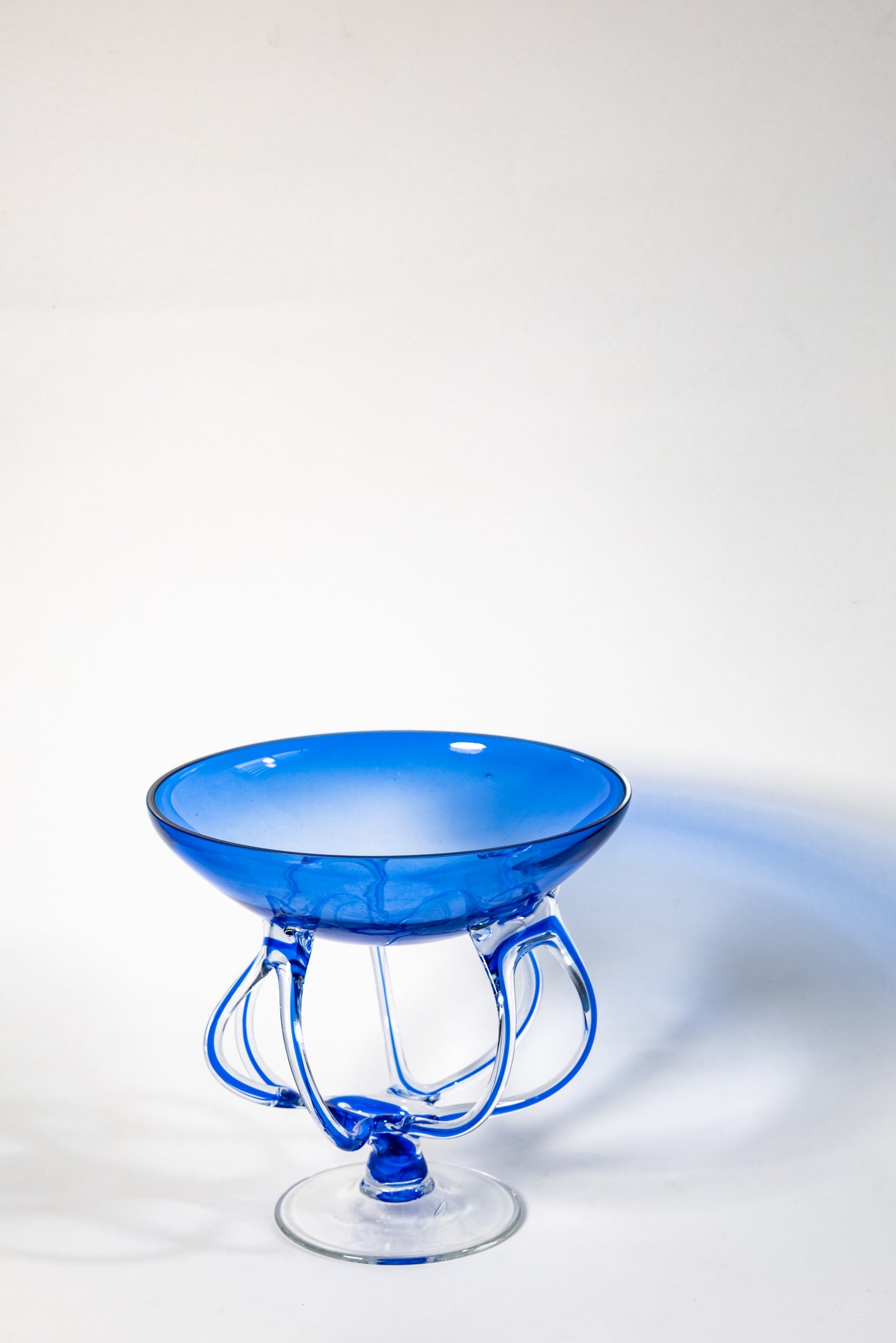 Candle Chalice — Bohemian Elegance in Handblown Glass