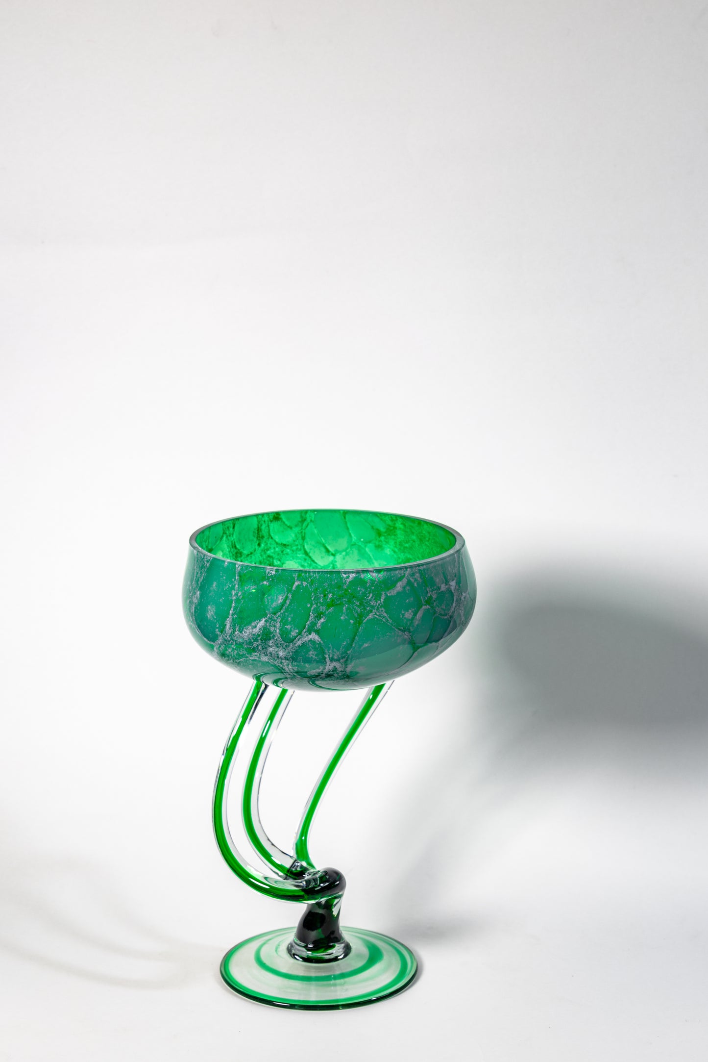 Verdant Flow Candle Chalice — Nature in Motion