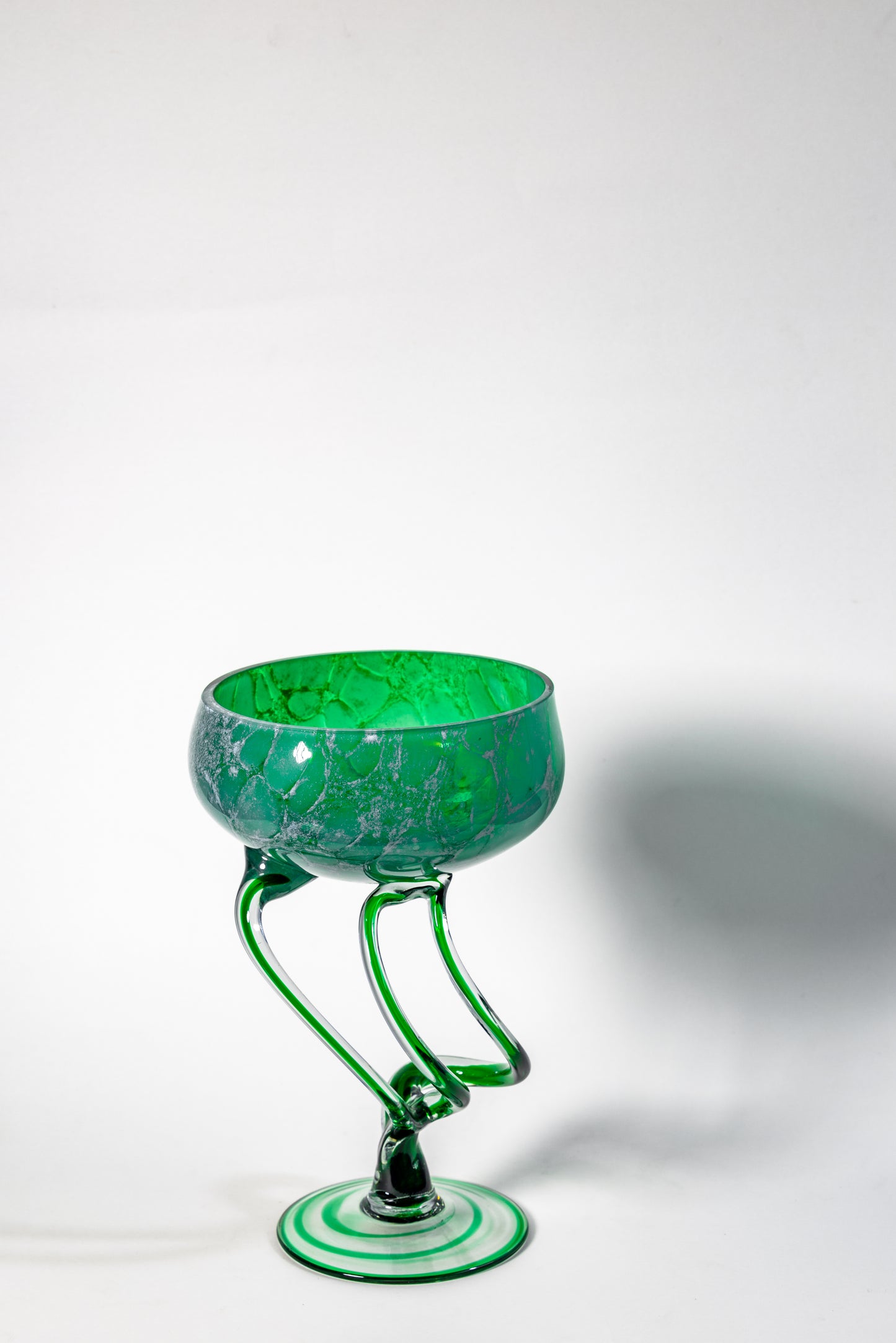 Verdant Flow Candle Chalice — Nature in Motion