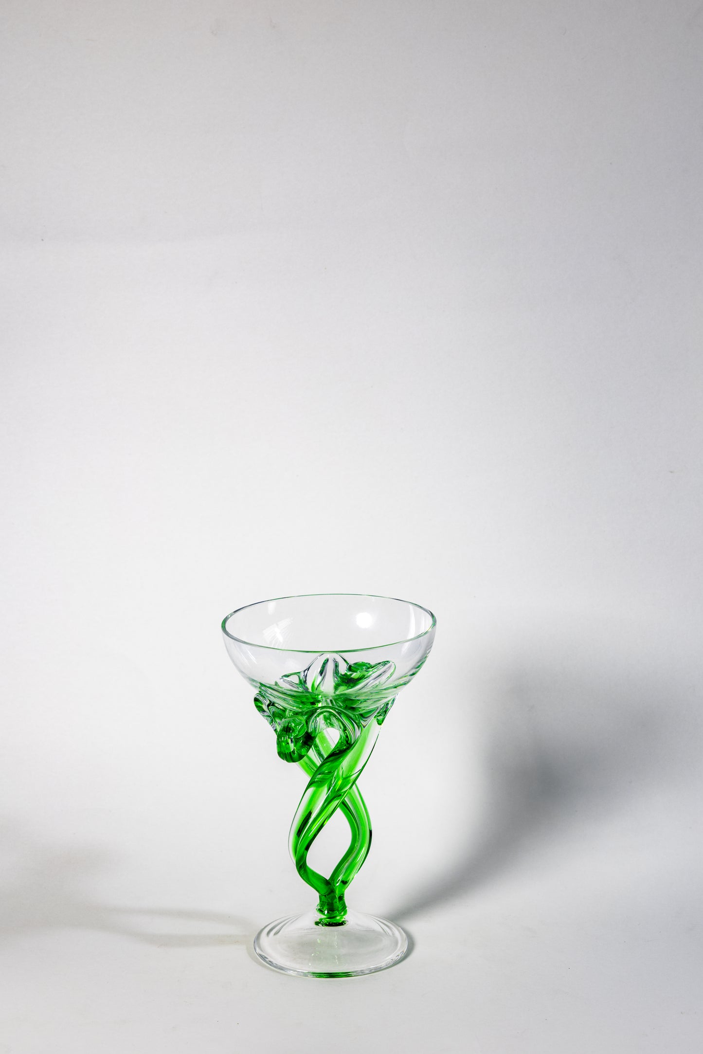 Verdant Twist Candle Chalice — Nature in Motion
