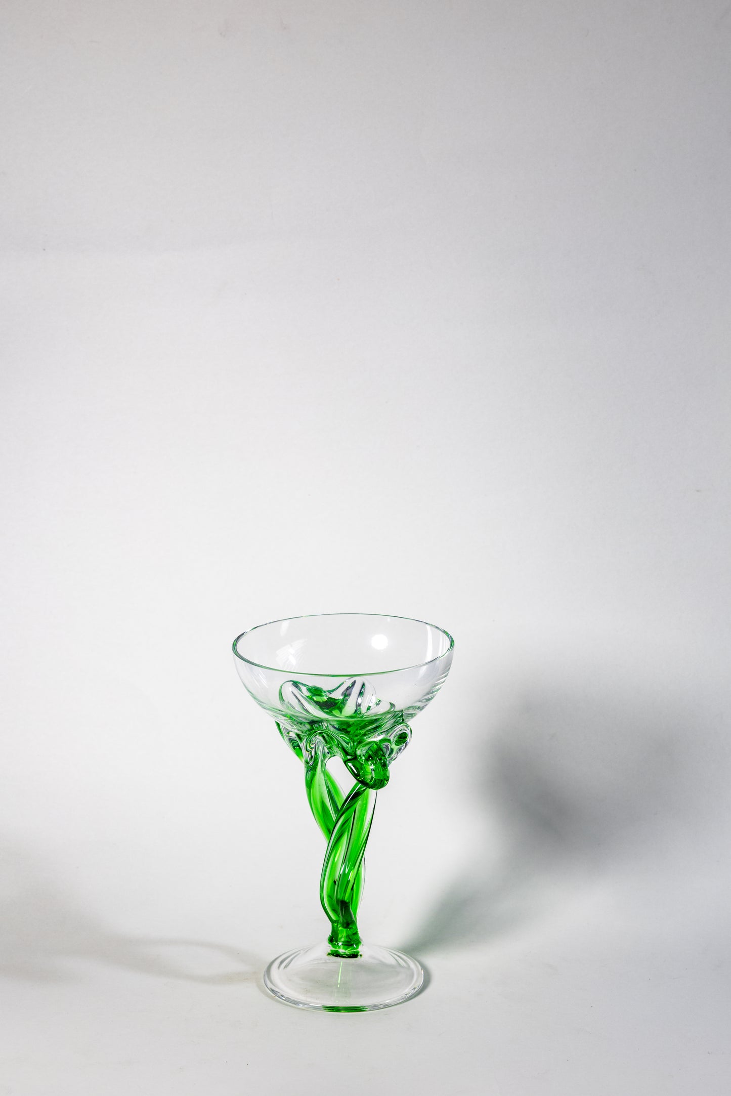 Verdant Twist Candle Chalice — Nature in Motion