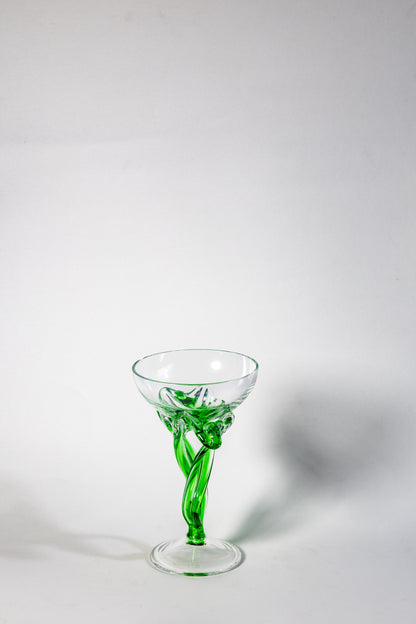 Verdant Twist Candle Chalice — Nature in Motion