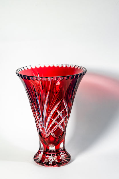 Nachtmann “Imperial Ruby” Lead Crystal Vase
