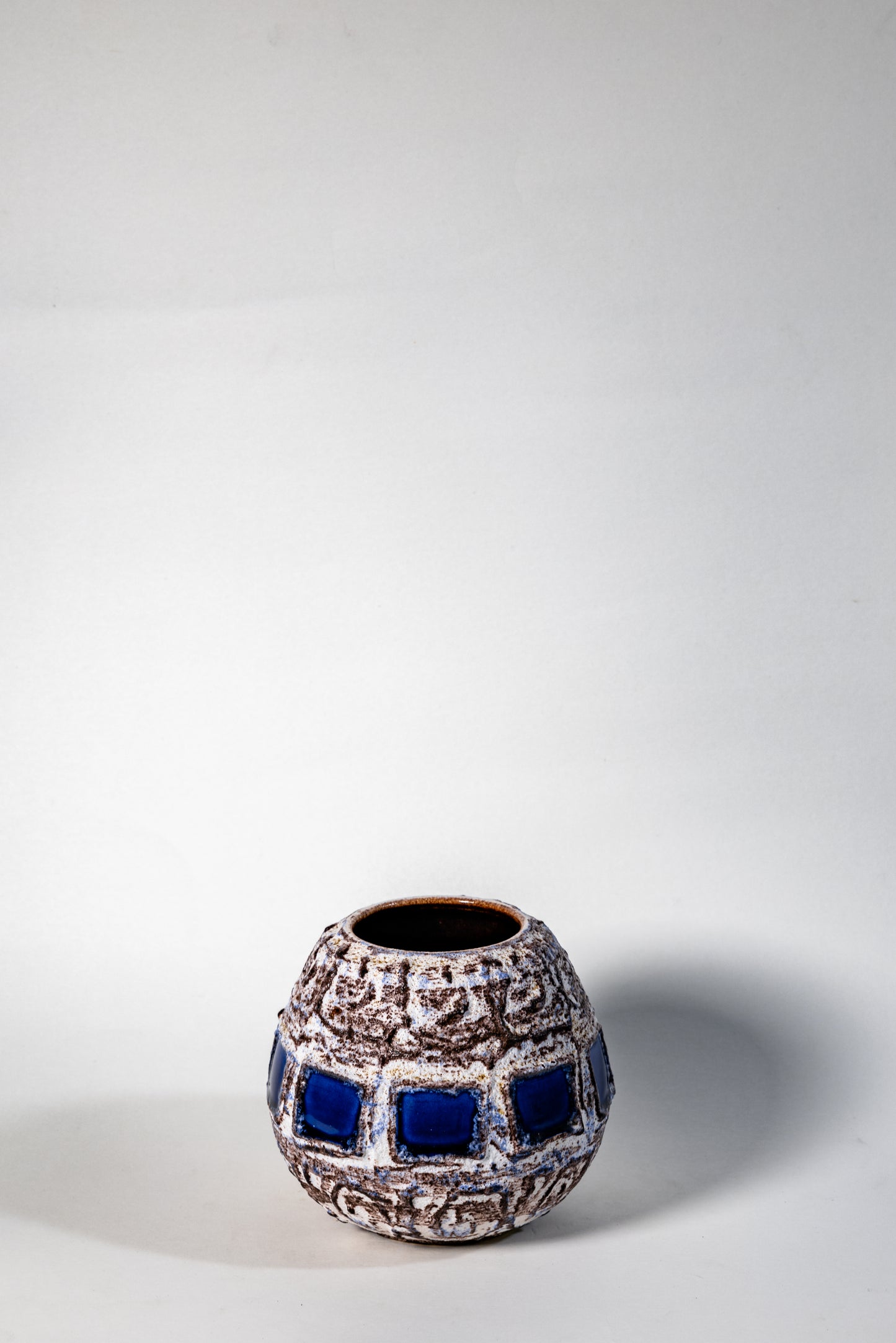 Vintage Studio Ceramic Vase by Ilse Stephan - Fat Lava Style