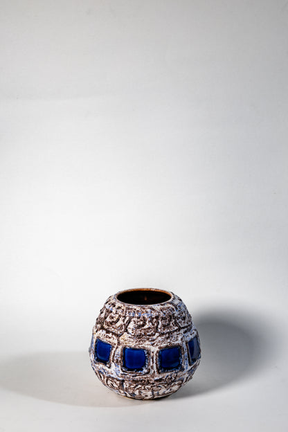 Vintage Studio Ceramic Vase by Ilse Stephan - Fat Lava Style