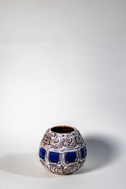 Vintage Studio Ceramic Vase by Ilse Stephan - Fat Lava Style