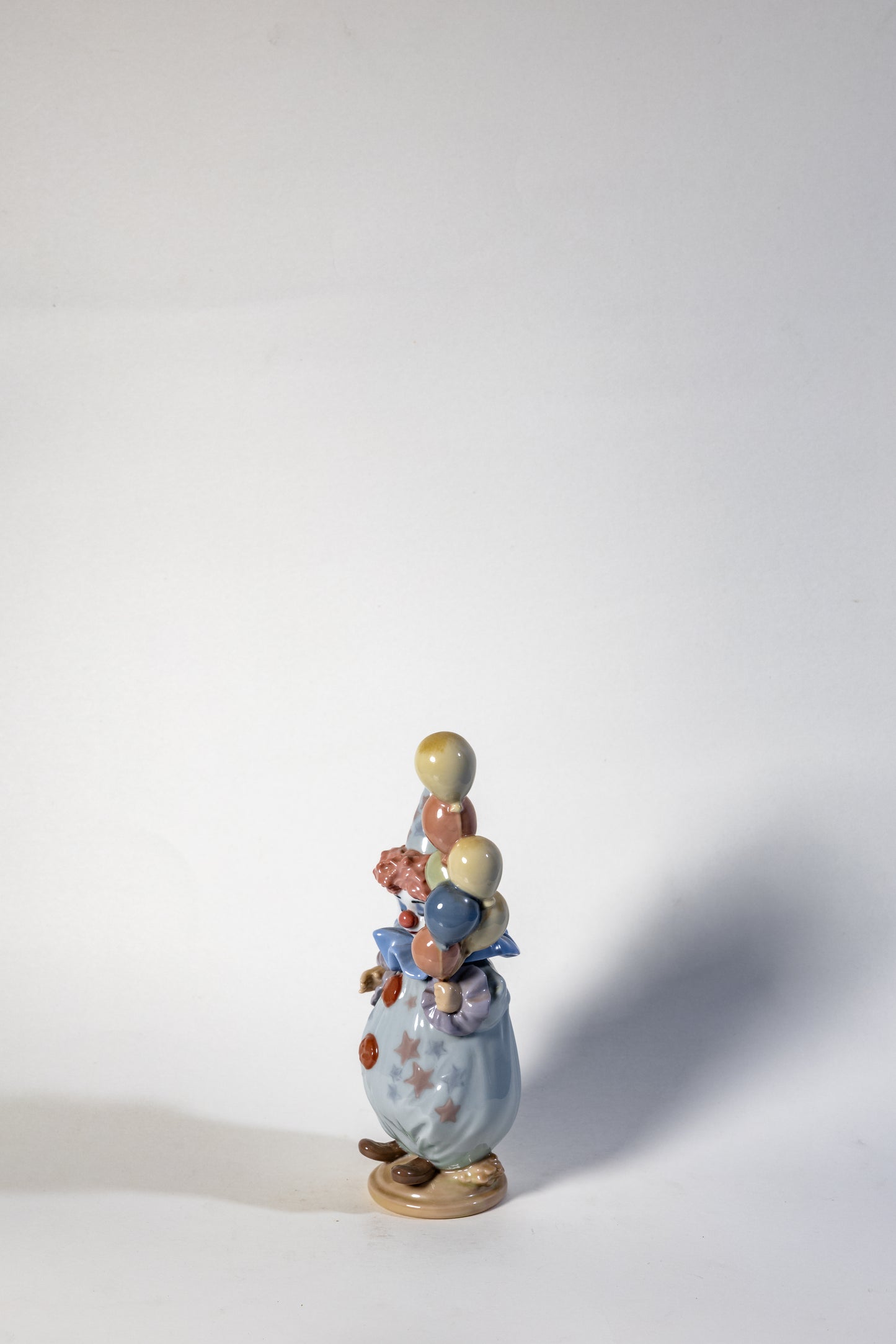 Pierrot with Balloons-Lladro porcelain figurine
