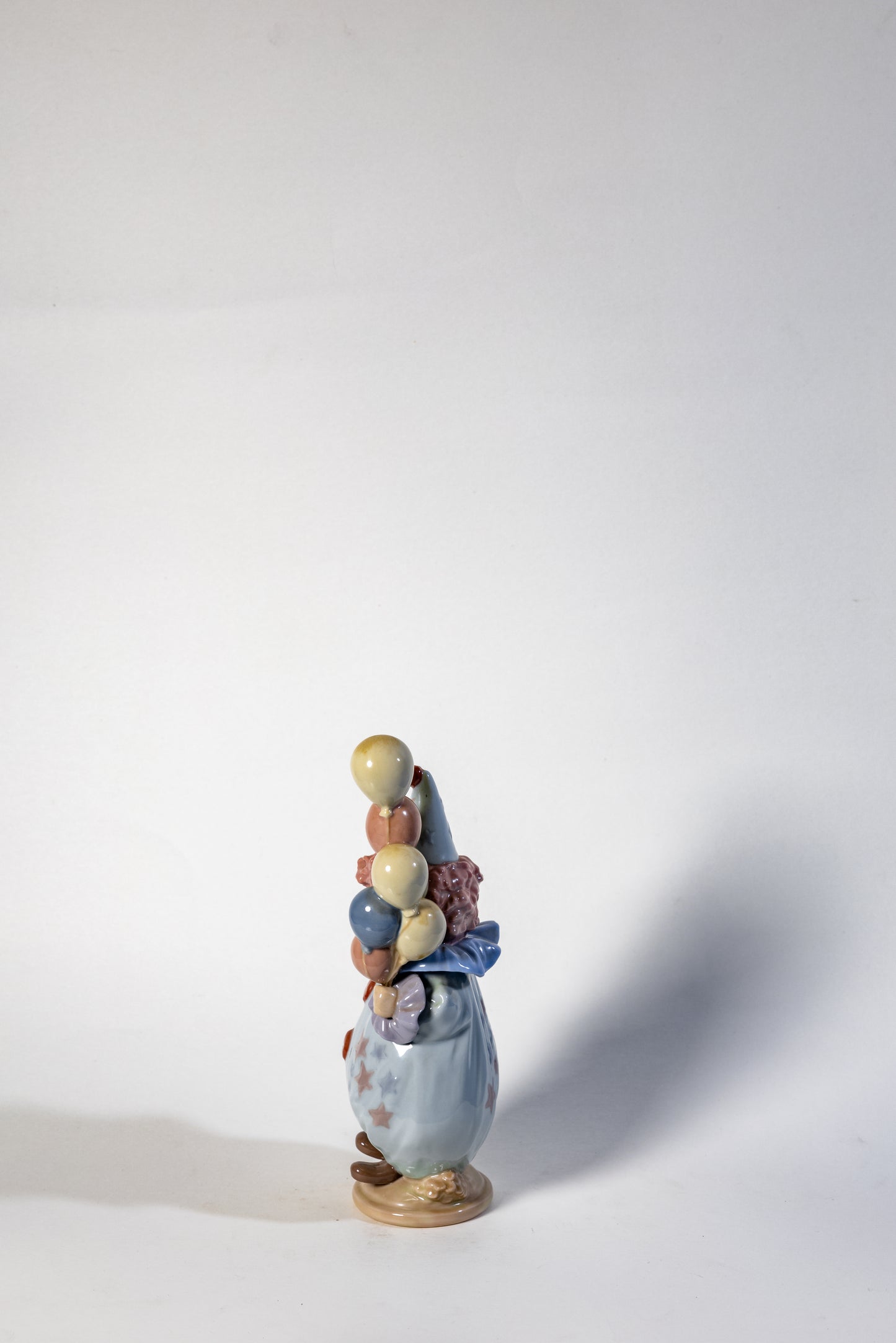 Pierrot with Balloons-Lladro porcelain figurine