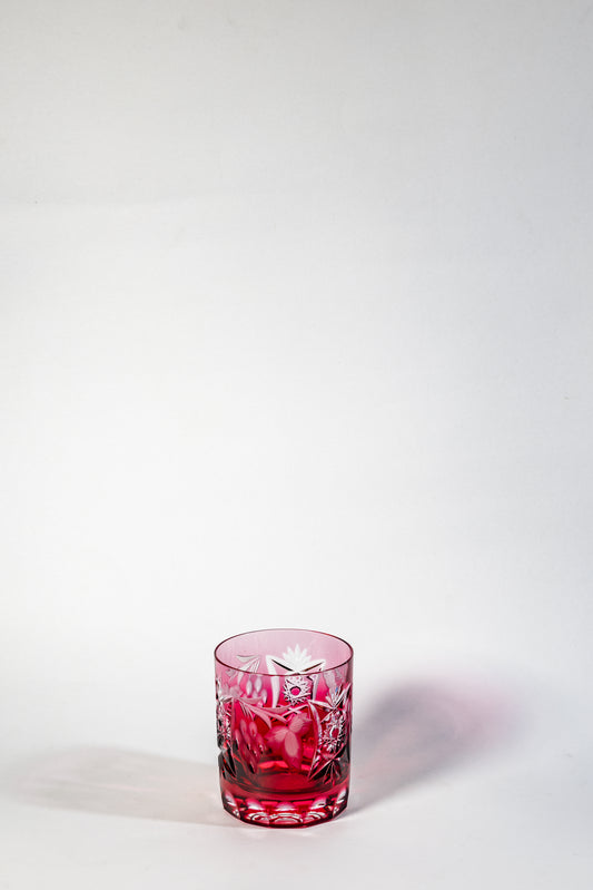 Germany Nachtmann “Trauben” Series Hand-Cut Whiskey Glass – Classic Grape Vine Design