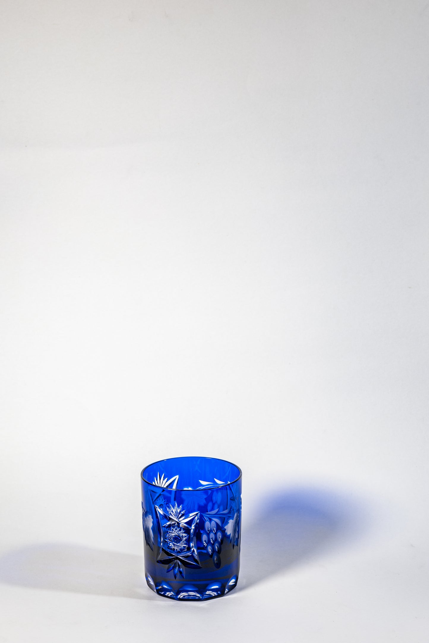 Germany Nachtmann “Trauben” Series Hand-Cut Whiskey Glass – Classic Grape Vine Design