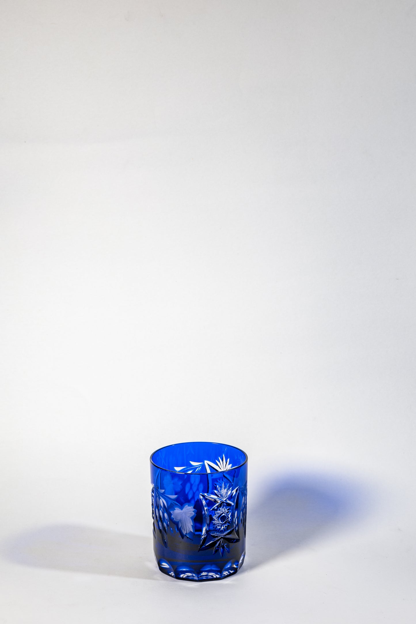 Germany Nachtmann “Trauben” Series Hand-Cut Whiskey Glass – Classic Grape Vine Design